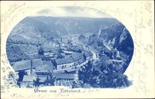 Ak Rübeland Oberharz am Brocken, Gesamtansicht