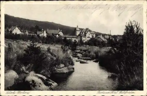 Ak Schierke Wernigerode am Harz, Hotel Waldfrieden