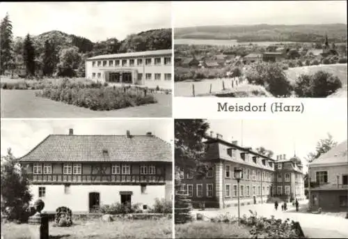 Ak Meisdorf Falkenstein im Harz, Jugendherberge, Schloss Meisdorf, Erholungsheim, Im Winkel