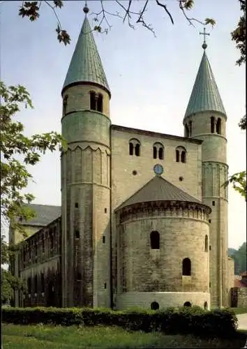 Ak Gernrode Quedlinburg im Harz, Stiftskirche