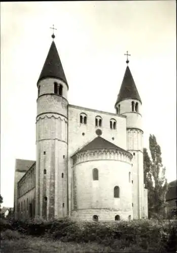 Ak Gernrode Quedlinburg im Harz, Stiftskirche