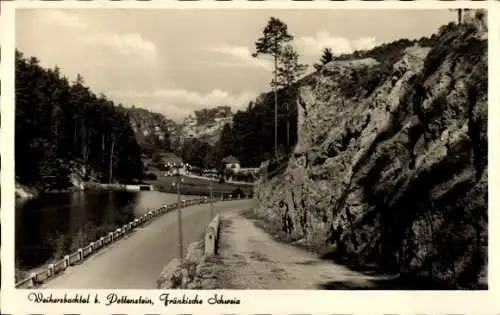 Ak Pottenstein in Oberfranken, Fränkische Schweiz, Weihersbachtal