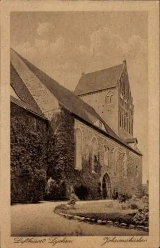 Ak Lychen in der Uckermark, Johanniskirche