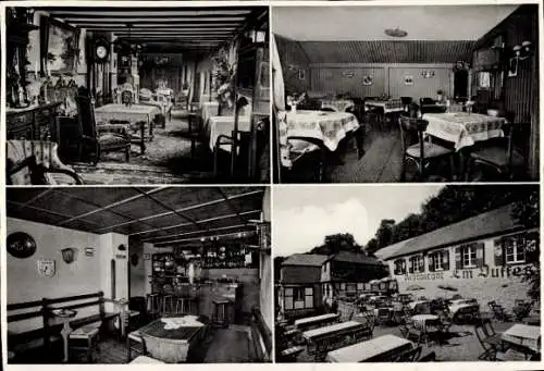 Ak Blankenheim an der Ahr Eifel, Restaurant Em Duffes, Innenräume, Außenansicht, Terrasse