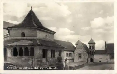 Ak Comburg Schwäbisch Hall in Württemberg, Taufkapelle