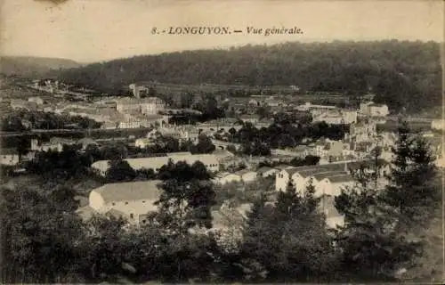 Ak Longuyon Meurthe et Moselle, Gesamtansicht