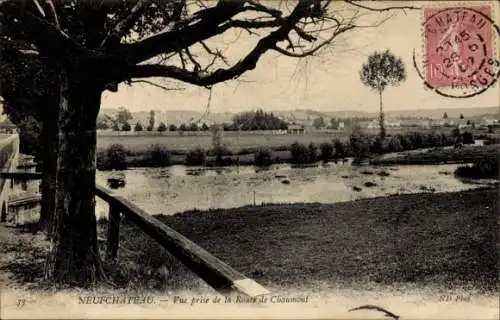 Ak Neufchâteau Lothringen Vosges, Vue prise de la Route de Chaumont