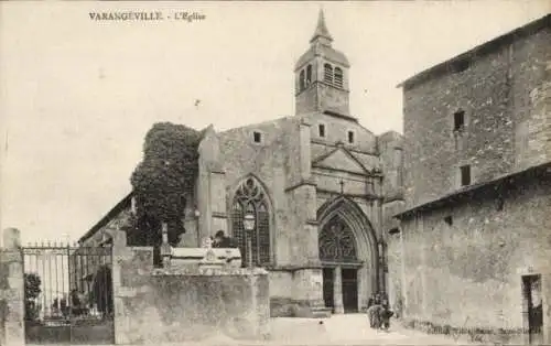 Ak Varangeville Meurthe et Moselle, Kirche