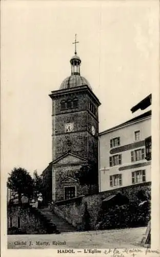Ak Hadol Vosges, Kirche