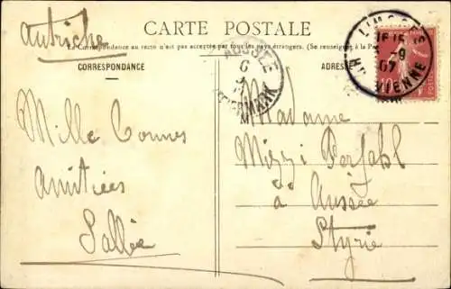 Ak Nexon Haute Vienne, Chateau