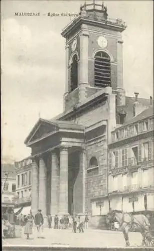 Ak Maubiège Nord, Kirche Saint-Pierre