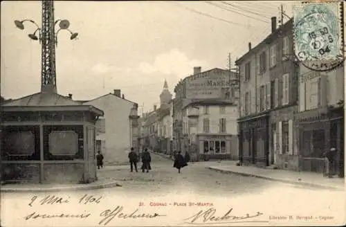 Ak Cognac Charente, Place St-Martin