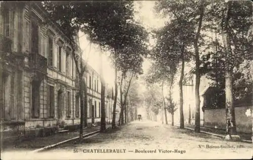 Ak Châtellerault Vienne, Boulevard Victor Hugo