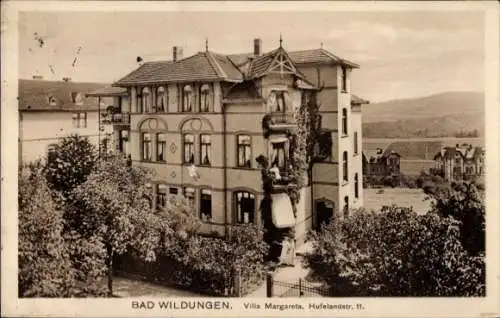 Ak Bad Wildungen in Hessen, Villa Margareta, Hufelandstraße 11