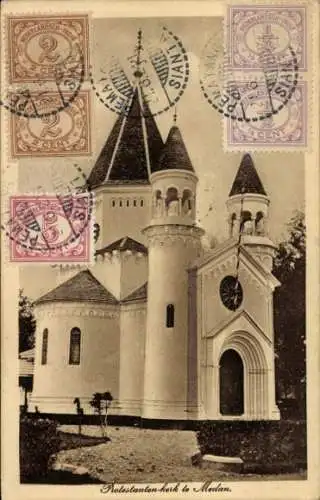 Ak Medan Sumatra Indonesien, protestantische Kirche