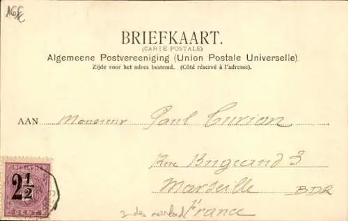 Ak Batavia Jakarta Java Indonesien, Inlandsche Koopmann