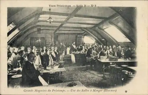 Ak Paris IX, Kaufhaus Printemps, einer der Speisesäle