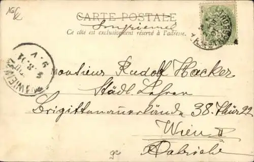 Ak Paris IX, Folies Bergères