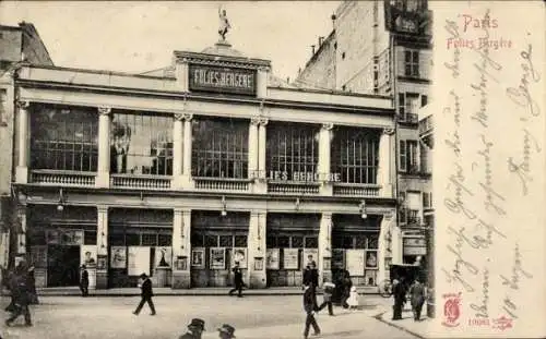 Ak Paris IX. Bezirksoper, Folies Bergere