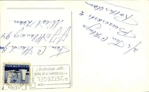 Ak Glückwunsch Neujahr, Schornsteinfeger, Handlaterne