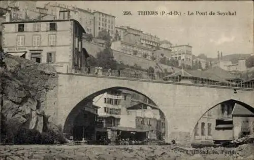 Ak Thiers Puy de Dôme, Le Pont de Seychal