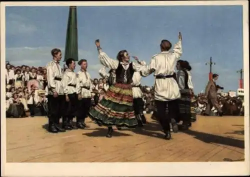 Ak Die Jugend der Welt will den Frieden, Sowjetische Tanzgruppe