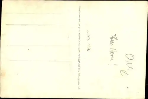 Ak Schauspieler Theo Horn, Portrait, Autogramm