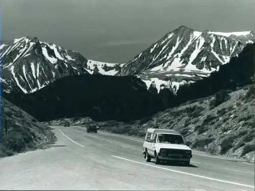 Foto Kalifornien USA, Col Tigga, Gebirge, Autos