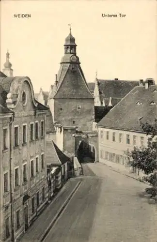 Ak Weiden in der Oberpfalz, Unteres Tor