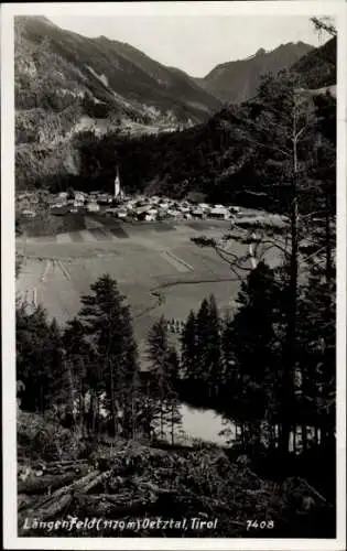 Ak Längenfeld Tirol Österreich, Ort im Oetztal