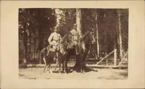 Foto Ak Kölln Reisiek in Schleswig Holstein, Deutsche Soldaten in Uniformen, Reiter
