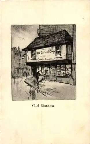 Ak London City England, The Old Curiosity Shop