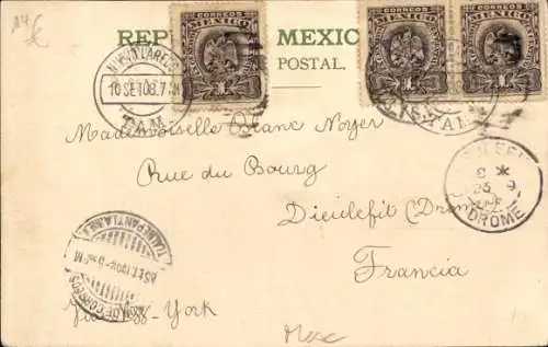 AK Mexiko-Stadt, Schloss Chapultepec