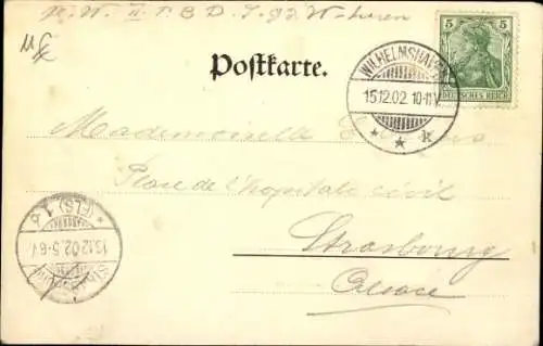Ak Deutsches Kriegsschiff, Torpedo-Divisionsboot, Kaiserliche Marine