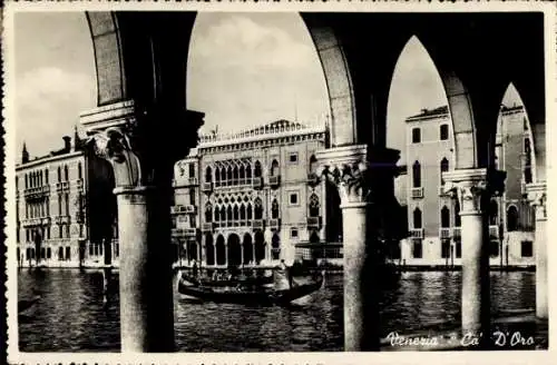 Ak Venezia Venedig Veneto, Palazzo Ca´ d´Oro