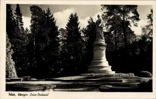 Ak Sowjetsk Tilsit Ostpreußen, Königin Luise-Denkmal