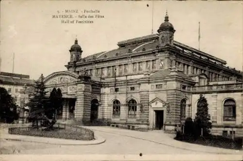 Ak Mainz am Rhein, Festhalle