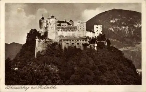 Ak Salzburg in Österreich, Festung Hohensalzburg, Richterhöhe