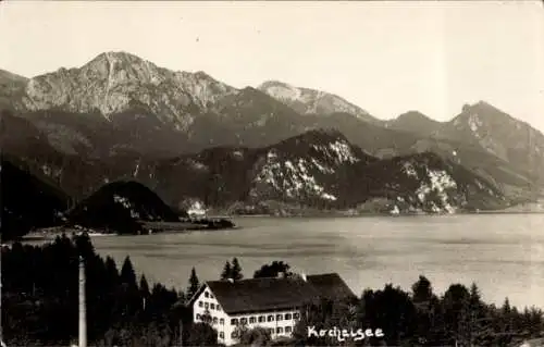 Ak Schlehdorf am Kochelsee Oberbayern, Panorama