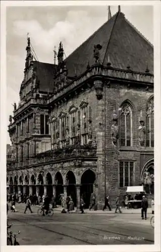 Ak Hansestadt Bremen, Rathaus