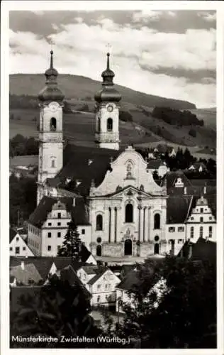 Ak Zwiefalten in Baden Württemberg, Münsterkirche