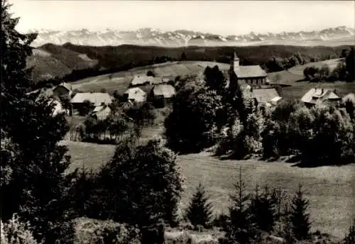 Ak Urberg Dachsberg Südschwarzwald, Sanatorium Studenhof, Panorama