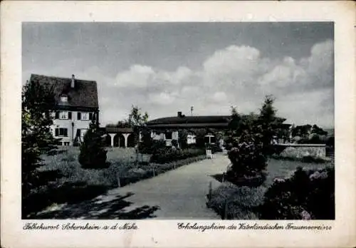 Ak Bad Sobernheim an der Nahe, Felkekurort, Erholungsheim des Vaterländischen Frauenvereins