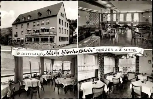 Ak Burgen an der Mosel, Gasthaus Burg Bischofstein, Inh. Walter Endres