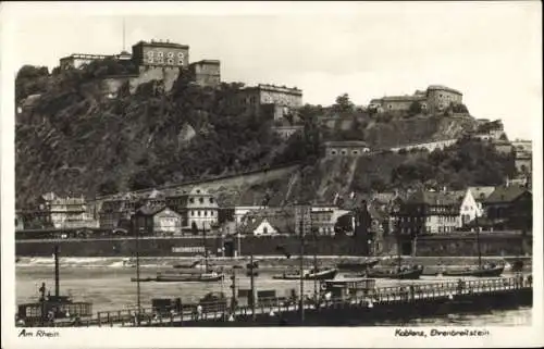 Ak Ehrenbreitstein Koblenz am Rhein, Festung