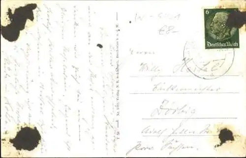 Ak Alken an der Mosel, Wildburg, St. Michaelskapelle