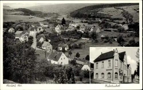 Ak Ahrdorf Blankenheim an der Ahr Eifel, Gesamtansicht, Hubertushof
