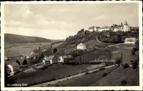 Ak Kronenburg Dahlem in der Eifel, Teilansicht