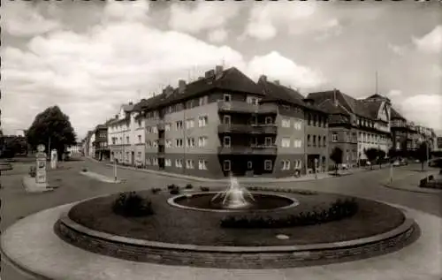 Ak Eschweiler in Nordrhein Westfalen, Brunnen am Talbahnhof