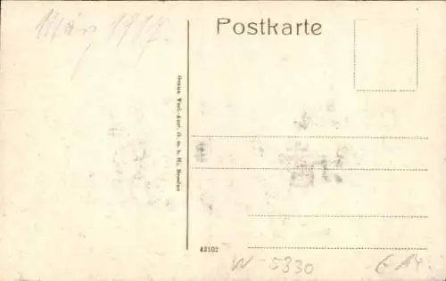 Ak Königswinter am Rhein, Teilansicht, Fähre, Anleger